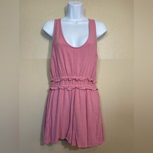 One Clothing Pink Romper Medium